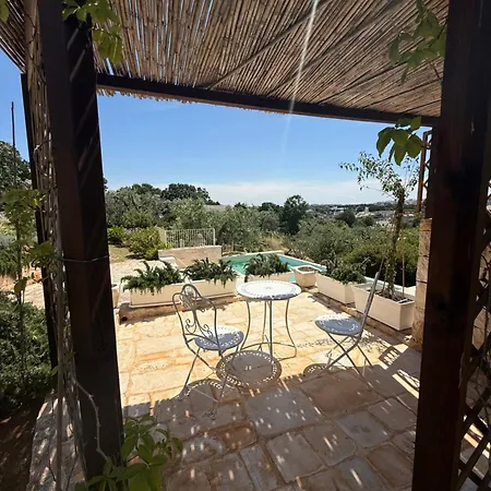 Exclusive Trullo With Pool בית נופש